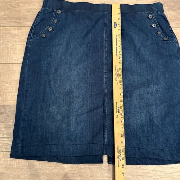 EST 1946 DENIM WOMENS 20W DENIM SKIRT - Picture 5 of 6